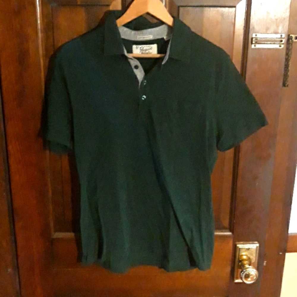 Mens green penguin brand polo. NWOT.